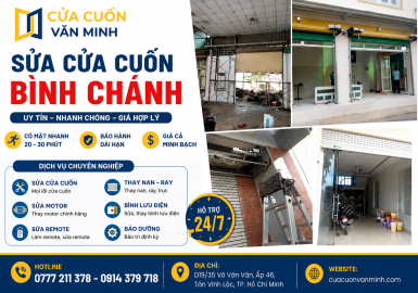 Sửa Cửa Cuốn Bình Chánh